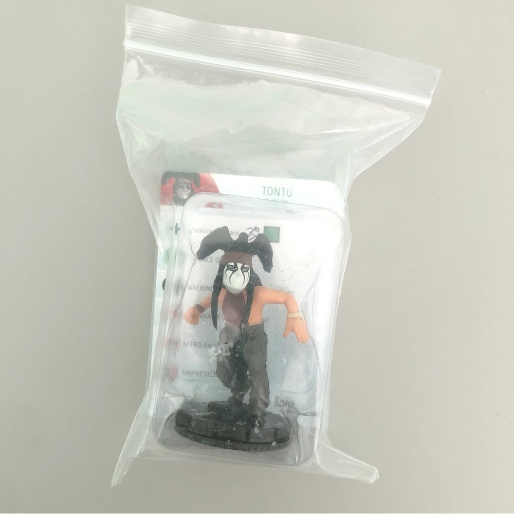 Like New HeroClix The Lone Ranger 002 Tonto Figure